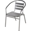 12 Cadeiras Poltrona em Alumínio para Jardim/Áreas Externas - MOR