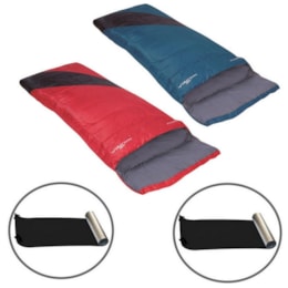 2 Sacos de Dormir Nautika Liberty + Isolantes Térmico EVA Aluminizado 2 Sacos de Dormir Nautika Liberty + Isolantes Térmico EVA Aluminizado