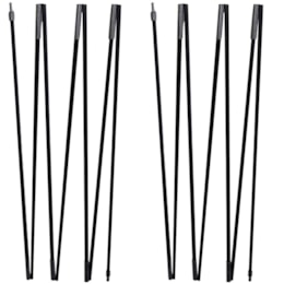 2 Varetas de Fibra de Vidro para Reposição Barraca Iglu 4 Pessoas Mor 2 Varetas de Fibra de Vidro para Reposição Barraca Iglu 4 Pessoas Mor