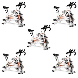 5 Bikes Spinning ONeal TP1100 Semi Profissional 15 Níveis de Tensão