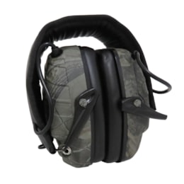 Abafador de Som Eletrônico para Tiro Esportivo Pulse com Entrada P2 Camuflado Abafador de Som Eletrônico para Tiro Esportivo Pulse com Entrada P2 Camuflado