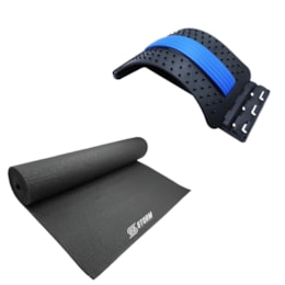 Apoio AB Mat Regulável para Abdominais Preto + Tapete Colchonete ZStorm Yoga Mat Apoio AB Mat Regulável para Abdominais Preto + Tapete Colchonete ZStorm Yoga Mat