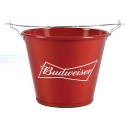 Balde de Gelo Budweiser Alumiart Falcão 5 Litros Abridores Acoplados Balde de Gelo Budweiser Alumiart Falcão 5 Litros Abridores Acoplados