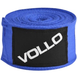 Bandagem Elástica Vollo VFG137 3M para Artes Marciais Azul Bandagem Elástica Vollo VFG137 3M para Artes Marciais Azul