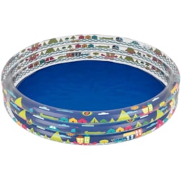 Banheira Inflável 450 Litros MOR Azul 001784 Banheira Inflável 450 Litros MOR Azul 001784