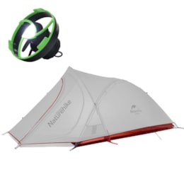 Barraca Cirrus Naturehike + Mini Ventilador Recarregável para Barraca Nautika Barraca Cirrus Naturehike + Mini Ventilador Recarregável para Barraca Nautika