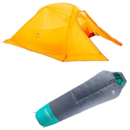 Barraca Técnica 3 pessoas Cloud Up + Saco de Dormir Naturehike Salcantay EM200 Barraca Técnica 3 pessoas Cloud Up + Saco de Dormir Naturehike Salcantay EM200