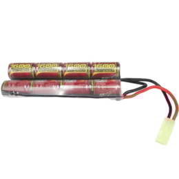 Bateria de Nitreto para Airsoft Rossi 25206761 1600mAh 9,6V Butterfly Bateria de Nitreto para Airsoft Rossi 25206761 1600mAh 9,6V Butterfly