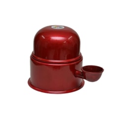 Bebedouro Semi-automático 1,4L Pet Raças Pequenas Vida Mansa Alumínio Vermelho Bebedouro Semi-automático 1,4L Pet Raças Pequenas Vida Mansa Alumínio Vermelho