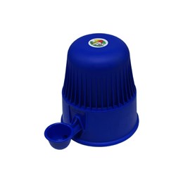 Bebedouro Semi-automático 2 L Pet Raças Pequenas Vida Mansa Polipropileno Azul Marinho