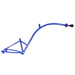 Bike Caroninha Quadro de Reboque Aro 20 Azul Bike Caroninha Quadro de Reboque Aro 20 Azul