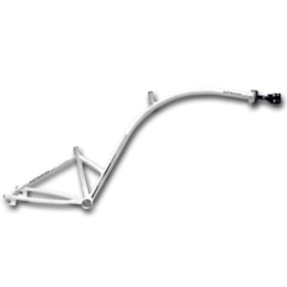 Bike Caroninha Quadro de Reboque Aro 20 Branco Bike Caroninha Quadro de Reboque Aro 20 Branco