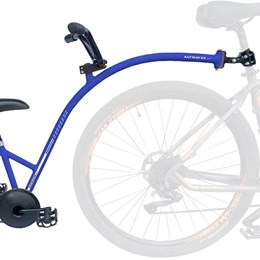 Bike Caroninha Quadro de Reboque Aro 20 Completo Azul