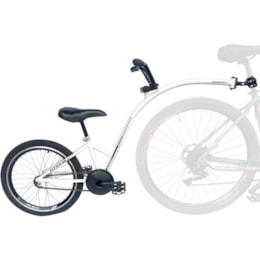 Bike Caroninha Quadro de Reboque Aro 20 Completo Branco Bike Caroninha Quadro de Reboque Aro 20 Completo Branco
