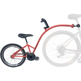 Bike Caroninha Quadro de Reboque Aro 20 Completo Vermelho Bike Caroninha Quadro de Reboque Aro 20 Completo Vermelho