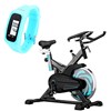 Bike Spinning ONeal TP1000 Semi Profissional + Pedômetro Liveup Azul