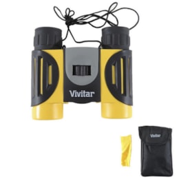 Binóculo Zoom 8X Vivitar AV825 AquaSeries Lente 25mm Amarelo Binóculo Zoom 8X Vivitar AV825 AquaSeries Lente 25mm Amarelo