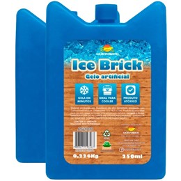 Bloco de Gelo Artificial Reutilizável 250ml Guepardo Ice Brick