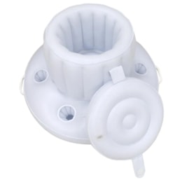 Boia com Cooler Inflável Nautika Kool Bar 14 Latas Branco Boia com Cooler Inflável Nautika Kool Bar 14 Latas Branco