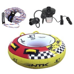Boia Reboque Inflável Nautika + Cabo Reboque + Inflador Elétrico 12V Stermay Boia Reboque Inflável Nautika + Cabo Reboque + Inflador Elétrico 12V Stermay
