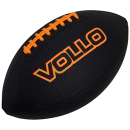 Bola de Futebol Americano VOLLO VF002 PVC Preta Bola de Futebol Americano VOLLO VF002 PVC Preta