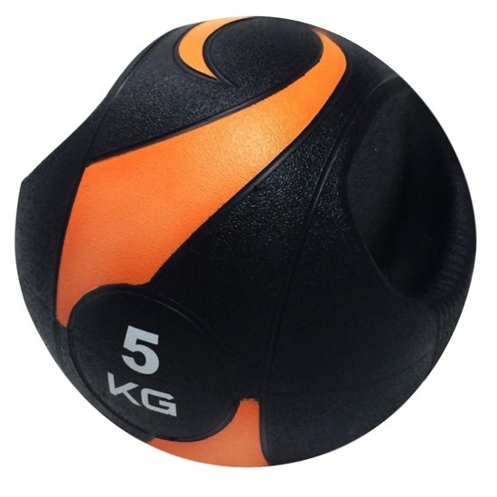 Bola de Peso Medicine Ball com Pegada 5Kg - LIVEUP LS3007A/5