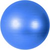 Bola Suíça Pilates Premium 65 cm Azul + Bomba de Inflar ZStorm Dupla Ação Azul