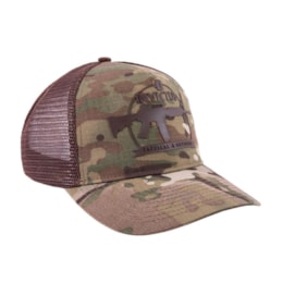 Boné Tático Multicam Aba Curva INVICTUS Forest Boné Tático Multicam Aba Curva INVICTUS Forest