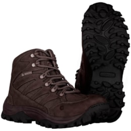 Bota Tática Invictus Tractor Hiking para Atividades Outdoor Marrom Bota Tática Invictus Tractor Hiking para Atividades Outdoor Marrom