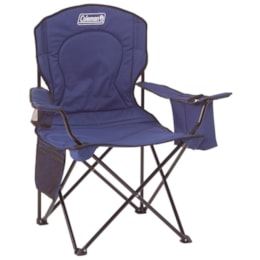 Cadeira Dobrável com Cooler Térmico e Porta Copo Azul - Coleman Cadeira Dobrável com Cooler Térmico e Porta Copo Azul - Coleman