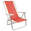 Cadeiras de Praia Reclináveis em Alumínio Três Cores 3 Unidades - Coleman Go Fiesta