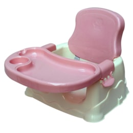 Cadeirinha de Alimentação Brinqway Booster Rosa para Bebês Cadeirinha de Alimentação Brinqway Booster Rosa para Bebês