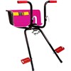 Cadeirinha Infantil Dianteira Rosa para Bicicleta Stilo Super Luxo