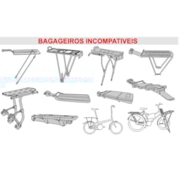 Cadeirinha Infantil Traseira Kalf Kid Bike até 25 Kg Cinza Cadeirinha Infantil Traseira Kalf Kid Bike até 25 Kg Cinza