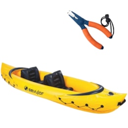 Caiaque Inflável Tahiti Sevylor 2 Pessoas + Alicate para Pesca Aquafishing Float Caiaque Inflável Tahiti Sevylor 2 Pessoas + Alicate para Pesca Aquafishing Float