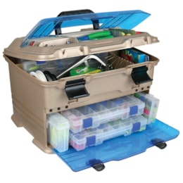 Caixa De Pesca com Divisórias Azul - Flambeau T5P Multiloader Pro 6320 Tb Caixa De Pesca com Divisórias Azul - Flambeau T5P Multiloader Pro 6320 Tb