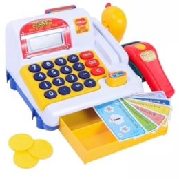 Caixa Registradora Infantil Belfix com Scanner Som e Luzes Caixa Registradora Infantil Belfix com Scanner Som e Luzes