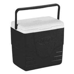 Caixa Térmica 15,1 Litros Coleman com Alça 16 QT Preta Caixa Térmica 15,1 Litros Coleman com Alça 16 QT Preta