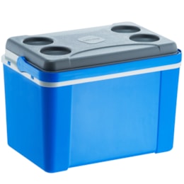 Caixa Térmica Lavita 34 Litros Azul com Alça Caixa Térmica Lavita 34 Litros Azul com Alça