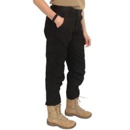 Calça Feminina Tática Atack Militar AT1.001502PT Preta Calça Feminina Tática Atack Militar AT1.001502PT Preta