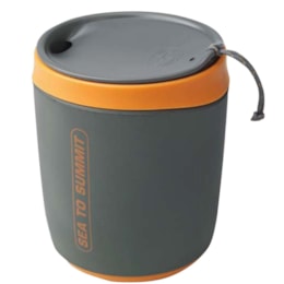 Caneca Delta Insulmug Laranja com Isolamento Térmico - Sea to Summit 803250 Caneca Delta Insulmug Laranja com Isolamento Térmico - Sea to Summit 803250