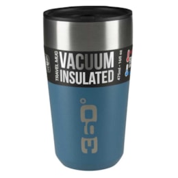 Caneca Térmica 360 Degrees Travel Mug Large Isolamento a Vácuo 475ml Azul Caneca Térmica 360 Degrees Travel Mug Large Isolamento a Vácuo 475ml Azul