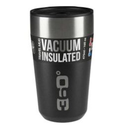 Caneca Térmica 360 Degrees Travel Mug Large Isolamento a Vácuo 475ml Preto Caneca Térmica 360 Degrees Travel Mug Large Isolamento a Vácuo 475ml Preto
