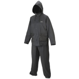 Capa de Chuva Preta Tamanho GG Coleman Suit Capa de Chuva Preta Tamanho GG Coleman Suit
