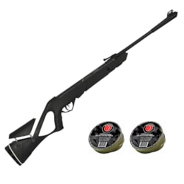 Carabina Pressão CBC NITRO 5,5 ADVANCED FPS 800 + 200 Chumbinhos Carabina Pressão CBC NITRO 5,5 ADVANCED FPS 800 + 200 Chumbinhos