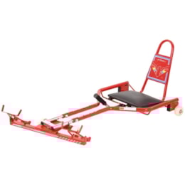 Carrinho de Rolimã Altmayer AL42 Skat Car com Regulagem Vermelho Carrinho de Rolimã Altmayer AL42 Skat Car com Regulagem Vermelho