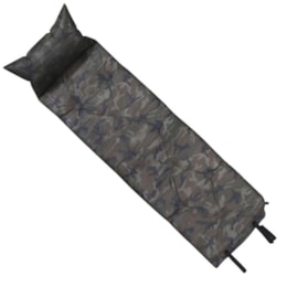 Colchão Autoinflável Camuflado Klush com Travesseiro - Nautika 252020 Colchão Autoinflável Camuflado Klush com Travesseiro - Nautika 252020