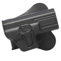 Coldre Destro Airsoft Amomax G19G2 em Polimero com Clip Coldre Destro Airsoft Amomax G19G2 em Polimero com Clip