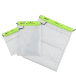 Conjunto de Bolsas Impermeáveis 3 Peças Estanque Para Camping - Coleman Conjunto de Bolsas Impermeáveis 3 Peças Estanque Para Camping - Coleman