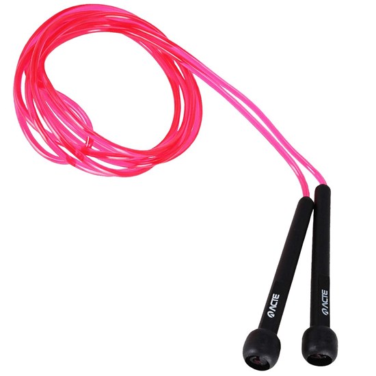 Corda de Pular Treinamento Funcional PVC 2,75m Rosa – ACTE T97